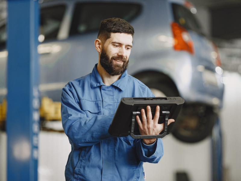 Sistema para oficinas mecânicas