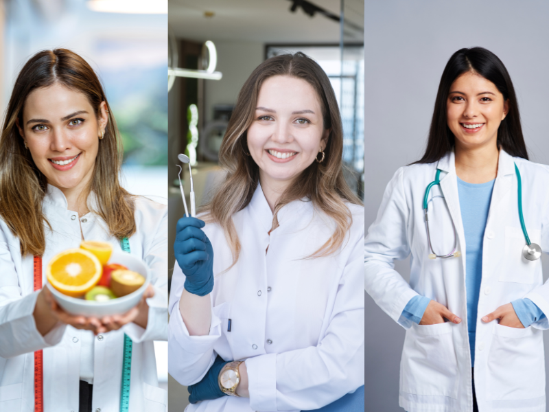 Sistema para profissionais da saúde